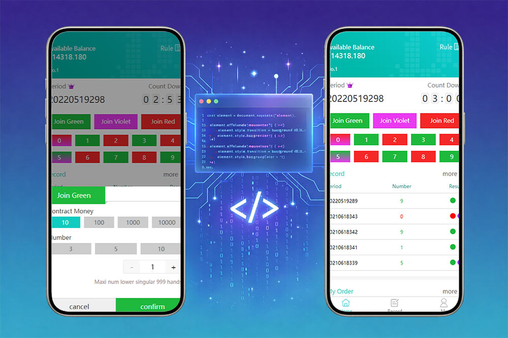 双语言印度红绿灯竞猜源码/印度cp系统/带预设/前端uinapp/完整版