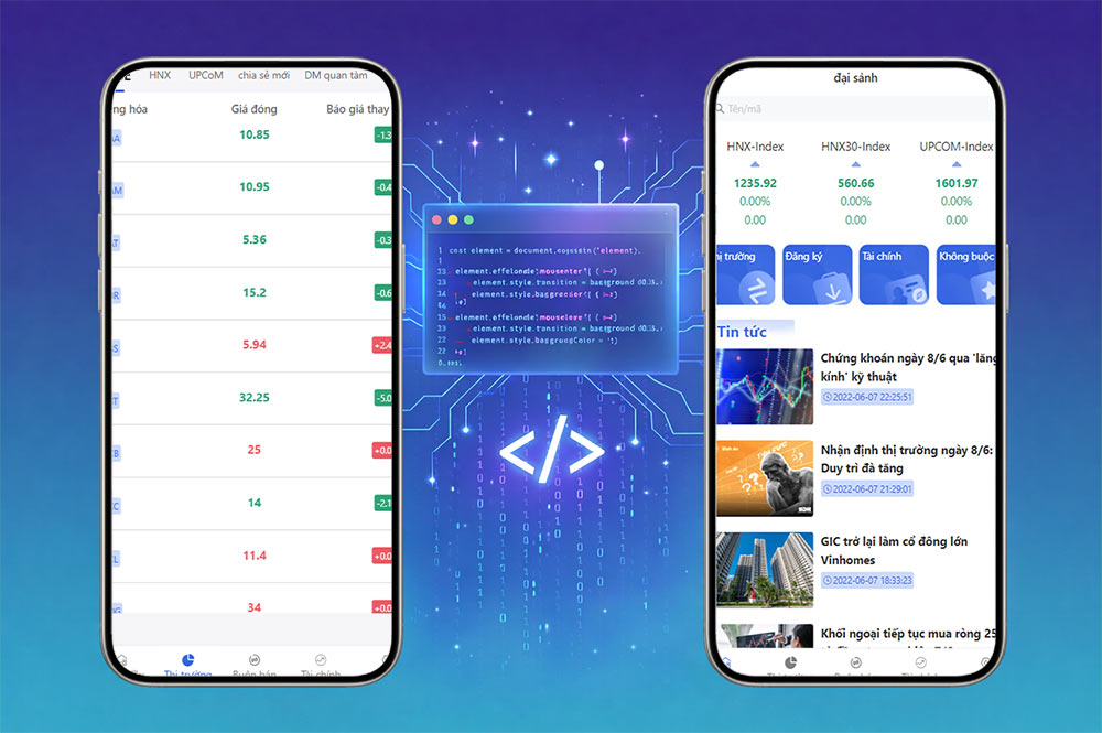 越南股票源码系统｜海外股票基金投资平台源码｜Vue+ThinkPHP股票交易系统