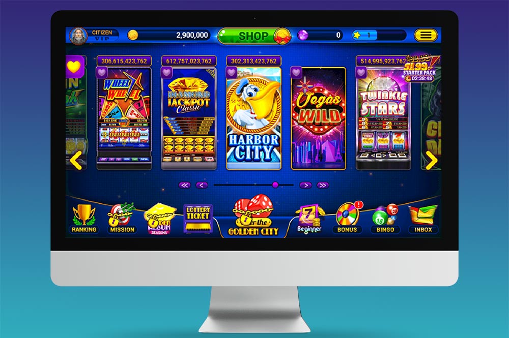 GoldenCity Casino源码｜欧美Slots电子源码｜海外电玩游戏平台｜Cocos Creator客户端｜C++服务端